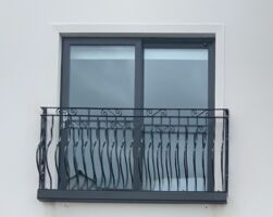 Alu slidingdoor balcony