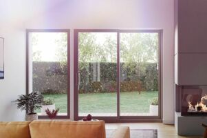 Alufold sliding door