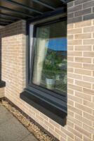 Tilt and Turn in tilt position grey