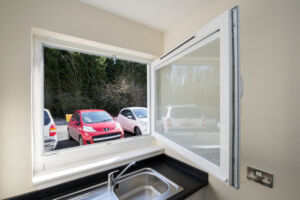 Tilt and Turn windows turn position