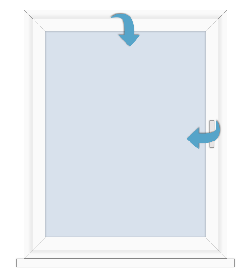 Tilt Turn Windows T80 L
