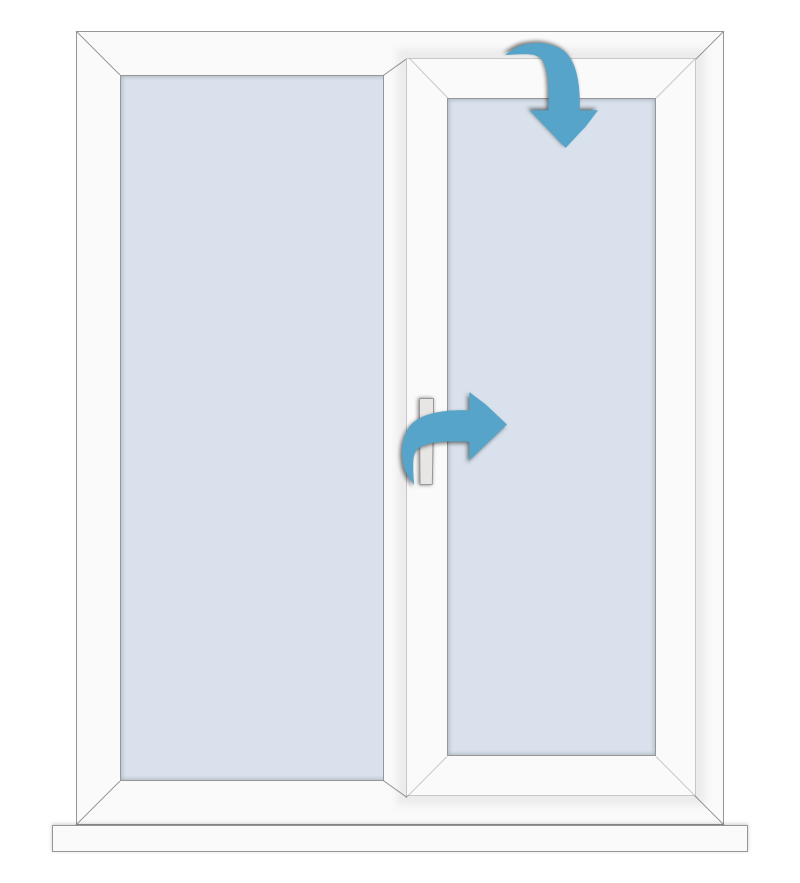 Tilt Turn Windows T82