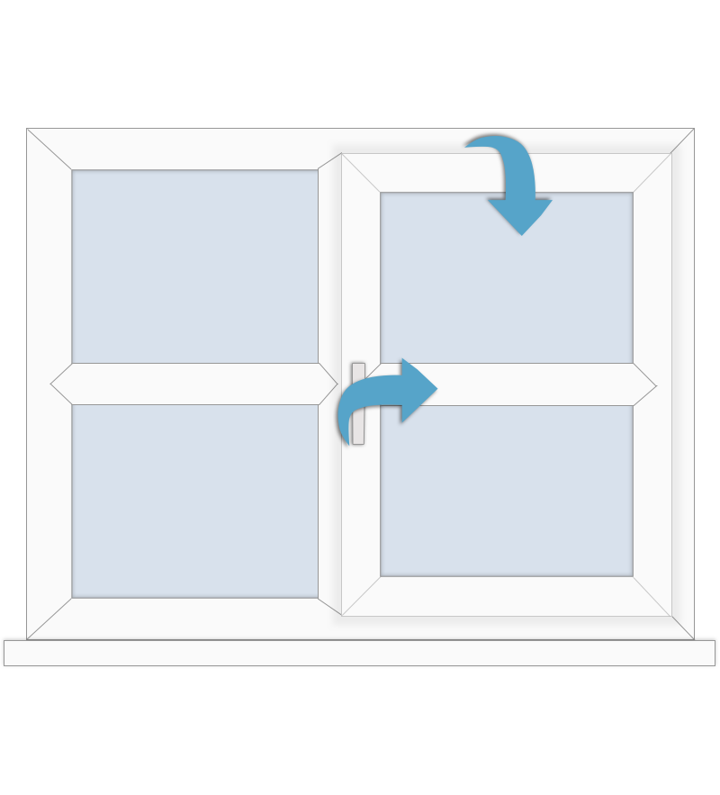 Tilt Turn Windows T826