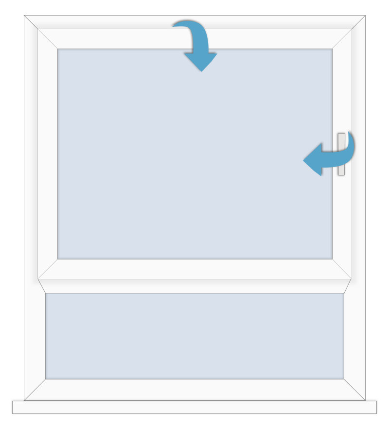 Tilt Turn Windows T831 L