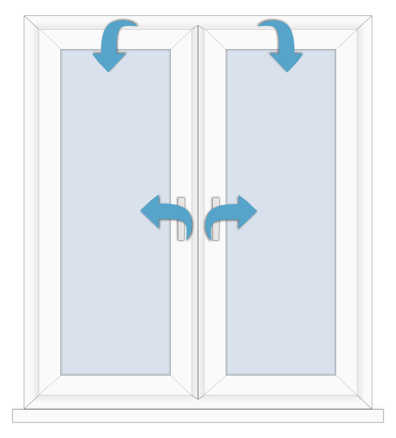 Tilt Turn Windows T85
