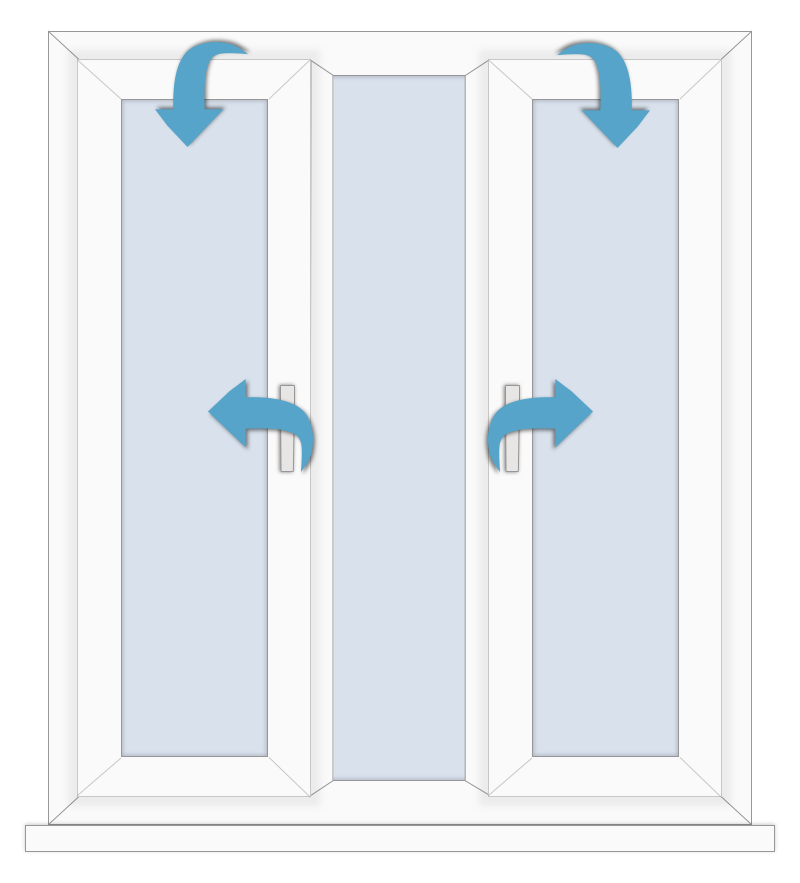 Tilt Turn Windows T87